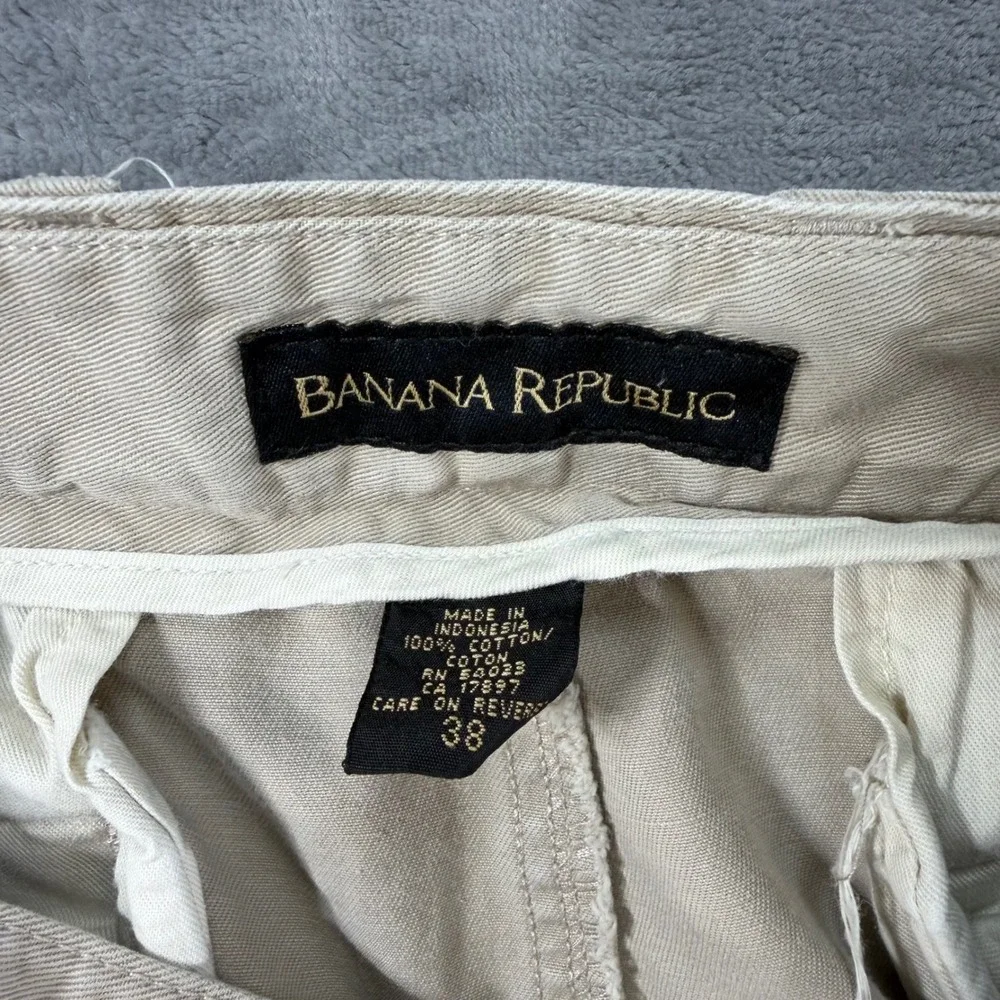 Vintage Banana Republic Convertible Cargo Pants Mens Size 38x30 Khaki